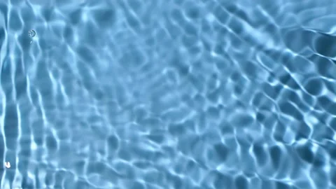 Water surface splash, ripple wave texture. Light reflection top view slow motion Stock Footage 166544533