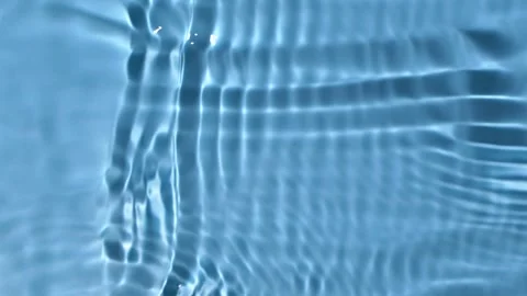 Water surface splash, ripple wave texture. Light reflection top view slow motion Vídeo Stock 168396108