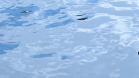 Water surface splash, ripple wave textur... | Stock Video | Pond5