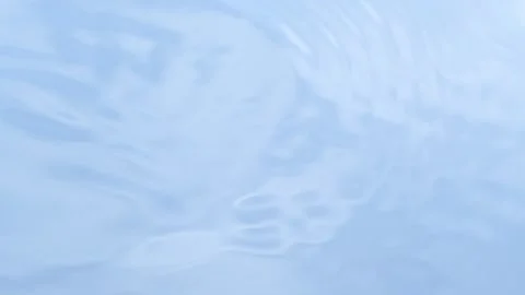 Water surface splash, ripple wave texture. Light reflection top view slow motion Stock Footage 249240584