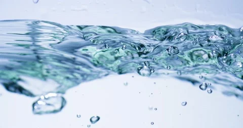 Water surface splash, slow motion in 4k uhd resolution graded from CinemaDNG Vídeo Stock 43067008