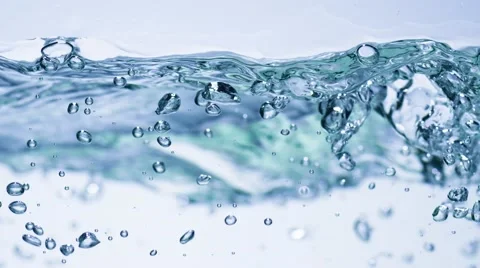 Water surface splash, slow motion scaled from 4k uhd resolution Видео 43067130