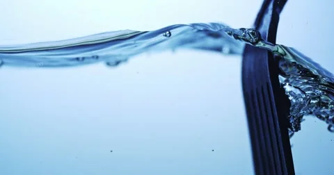 Water surface splash, slow motion in 4k uhd resolution graded from CinemaDNG 库存影片 48386035