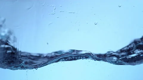 Water surface splash in slow motion; shot on Phantom Flex 4K at 1000 fps Stock Footage 55663316