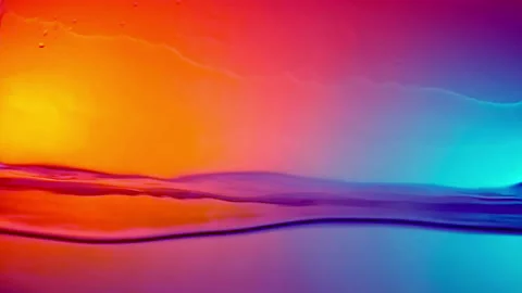 Water Surface Splashing. Slow Motion. Stock Footage 95744779