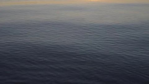 Water Surface at Sunset 스톡 동영상 287039199