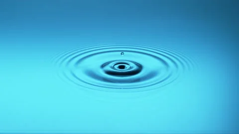 Water surface texture in slow motion Stock Footage 235472938