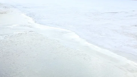 Water surface texture, top view texture ice under water Stock Footage 87780567