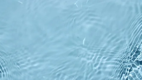 Water surface texture top view. Water waves blue colored. Sun and shadows. Pure Stock Footage 165194429