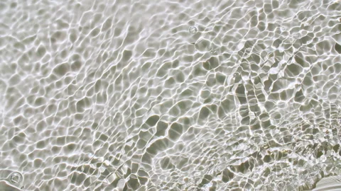 Water surface texture top view. Water splash pastel colored. Pure blue water Video stock 165319086