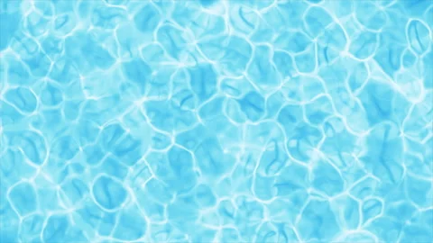 Water surface texture top view, water waves with splashes and light reflections. 스톡 동영상 307966184