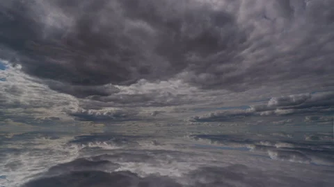 Water surface in Ultra HD 4K, Loop Footage - View against the sky. sky with Stock Footage 244825618