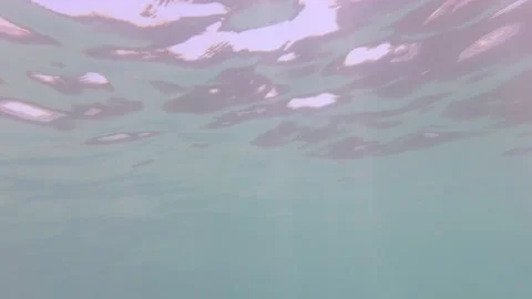 Water Surface Under Water Stock Footage 158797357