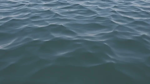 Water surface waves from a small lake, sea, ocean or river close up background Stock Footage 101784300