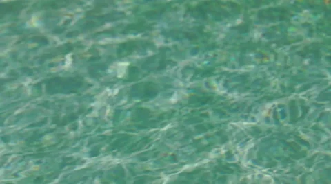 Water  surface with wavy reflections Stock Footage 58952931