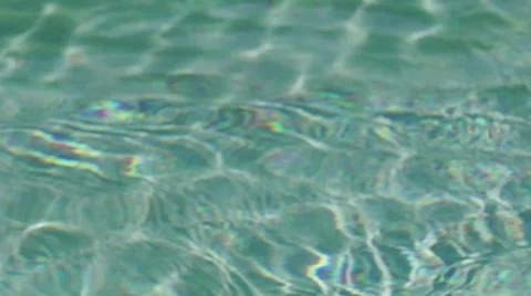Water  surface with wavy reflections Stock Footage 58952964