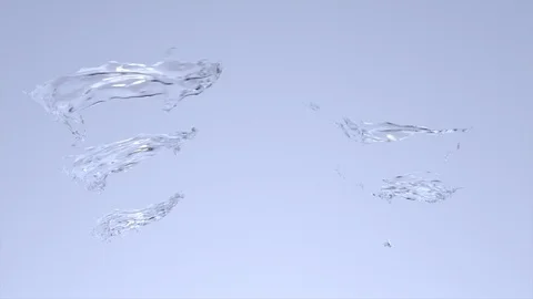 Water Swirl Separate 001 Stock Footage 114568822