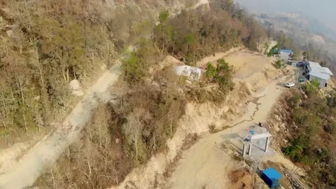 Water tank in nepal Stock Footage 170356791
