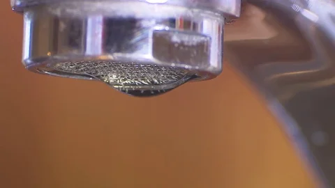 Water from a tap - close up Stock Footage 72109600