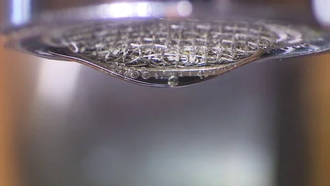 Water from a tap - close up Stock Footage 72110211