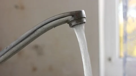 Water tap Stock Footage 45564175