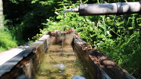 Water tap Video stock 94124178