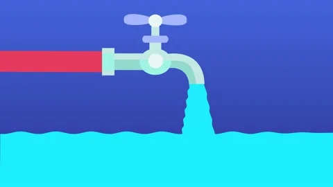Water tap Stock Footage 140212998