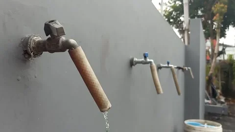 Water tap Stock Footage 276695704