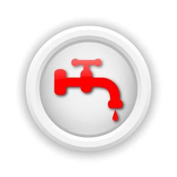 Water tap icon Stock Illustration