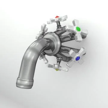 Water tap Stock Illustration