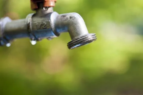 Water tap Foto stock