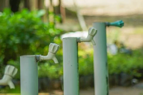 Water tap Foto stock