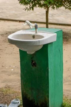 Water tap Foto stock