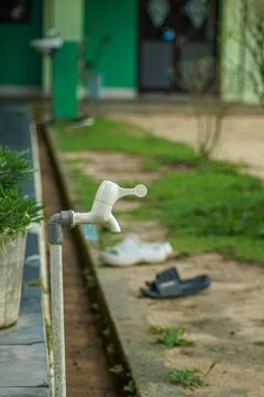 Water tap Foto stock