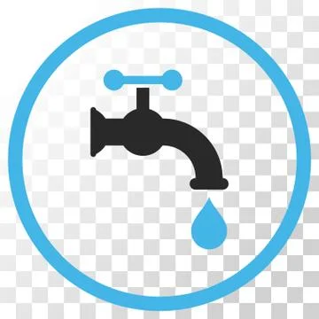 Water Tap Vector Icon Stock Illustration