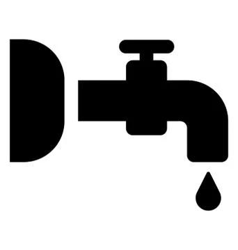 Water Tap Vector Illustrazione stock