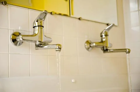 Water taps Stock Photos