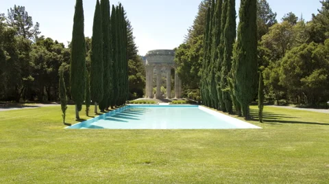 Water Temple Tilting Timelapse Stock Footage 49635753
