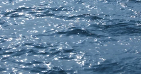 Water Texture in the Moonlight Stock Footage 279876687