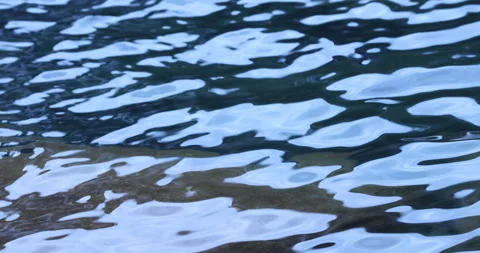 Water Texture in the Moonlight Video stock 335589399