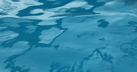 Water texture in Swimming pool Vidéo 320378496