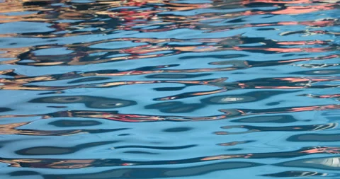 Water texture in Swimming pool Vídeos de archivo 320442832