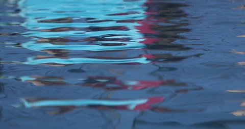 Water texture in Swimming pool Stock Footage 320447796