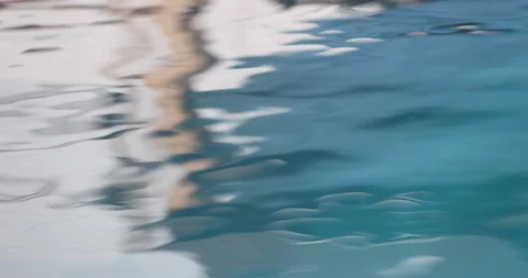 Water texture in Swimming pool 스톡 동영상 320448447