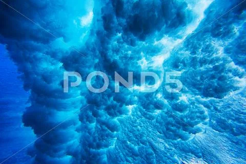 Water texture under water Stock Photos