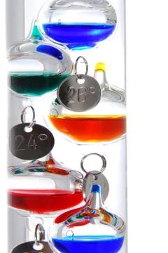 Water thermometer Stock Photos