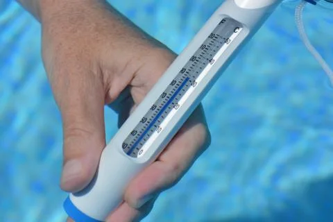 Water thermometer Stock Photos