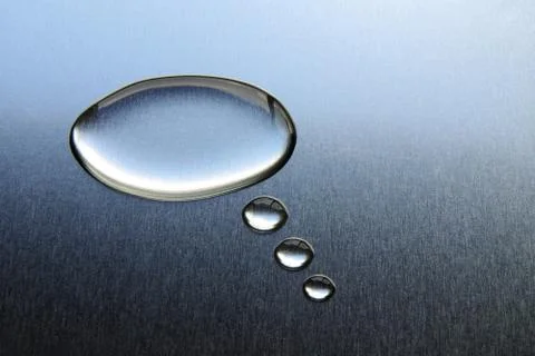 Water thought Stock Photos