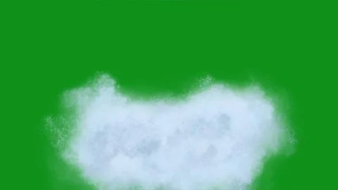 Water tide splashes motion graphics with green screen background Video stock 344126913
