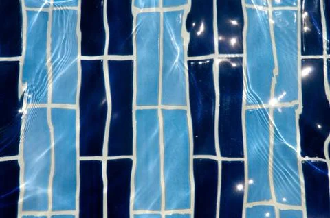 Water tile pattern Stock Photos